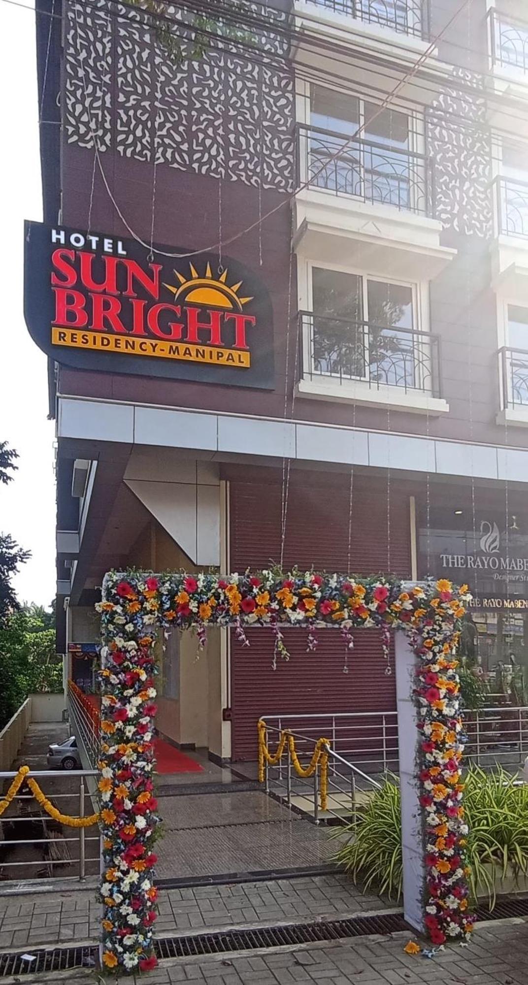 Hotel Sun Bright Residency Manipal Exterior photo